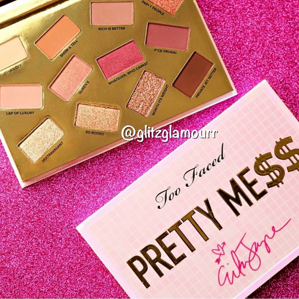 ✨💕Too Faced x Erika Jayne Pretty Mess Eyeshadow Palette💕✨
